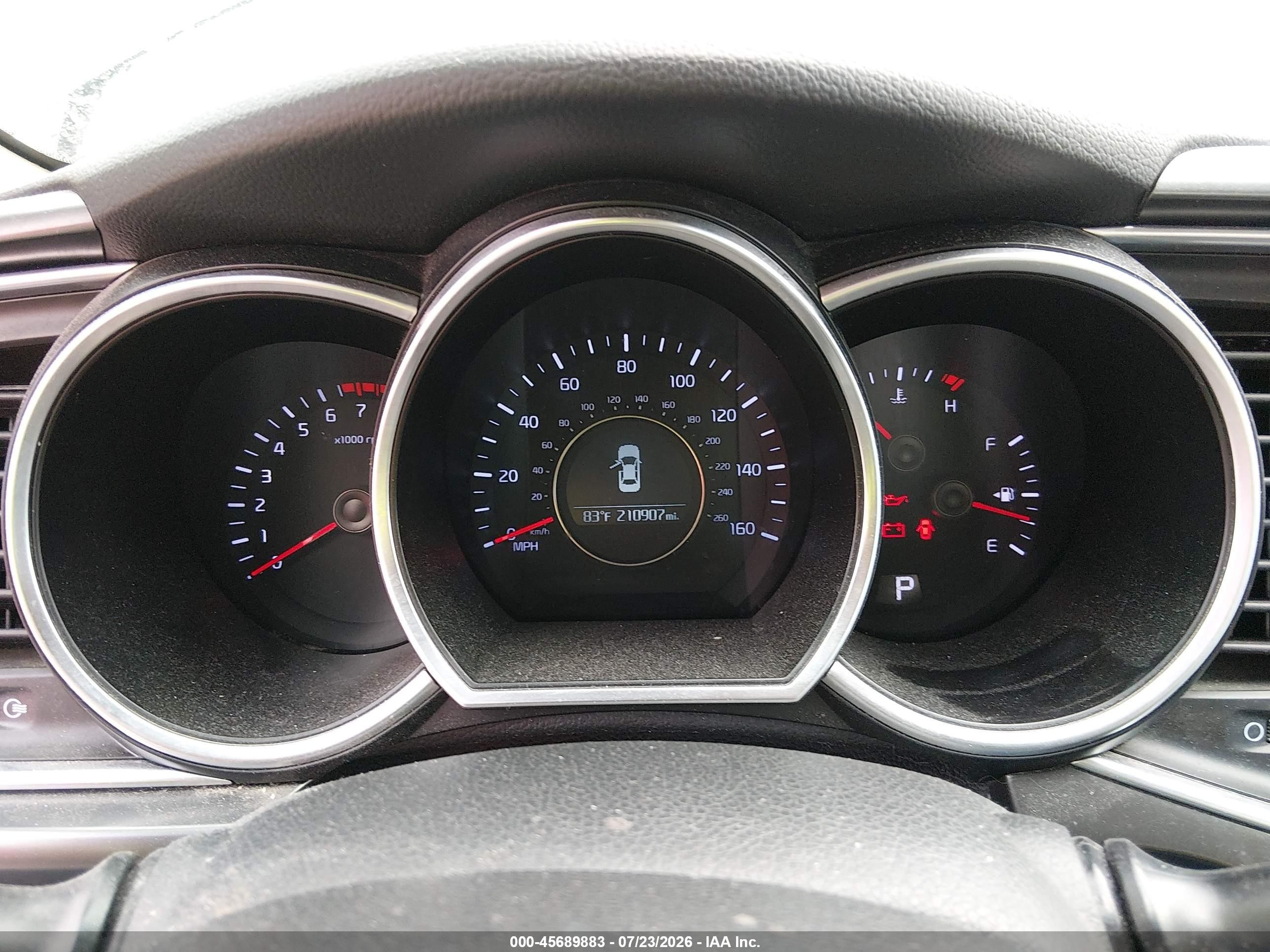 2015 Kia Optima Lx Black vin: 5XXGM4A78FG360100