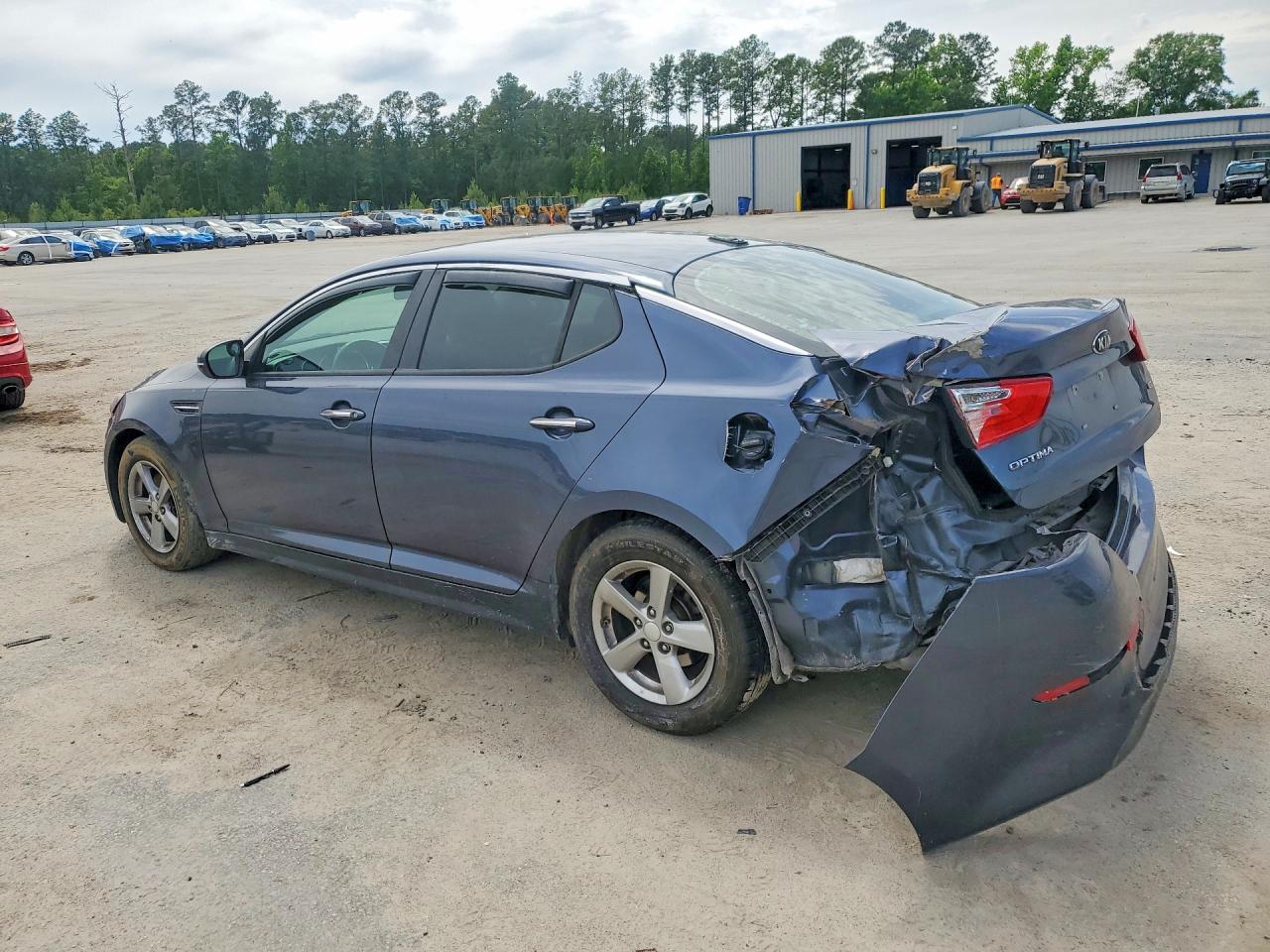 2015 Kia Optima Lx Gray vin: 5XXGM4A78FG363899