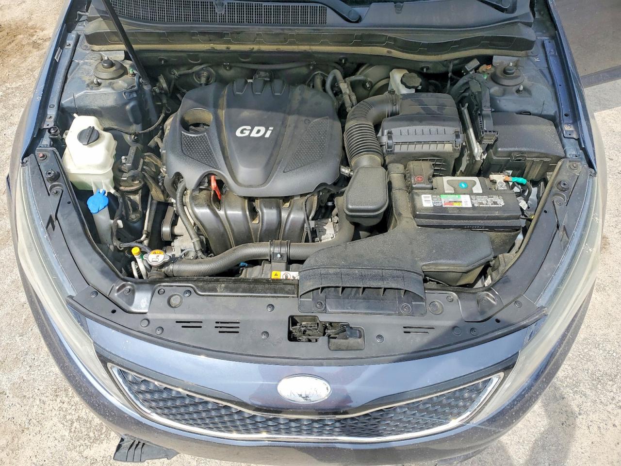 2015 Kia Optima Lx Gray vin: 5XXGM4A78FG363899