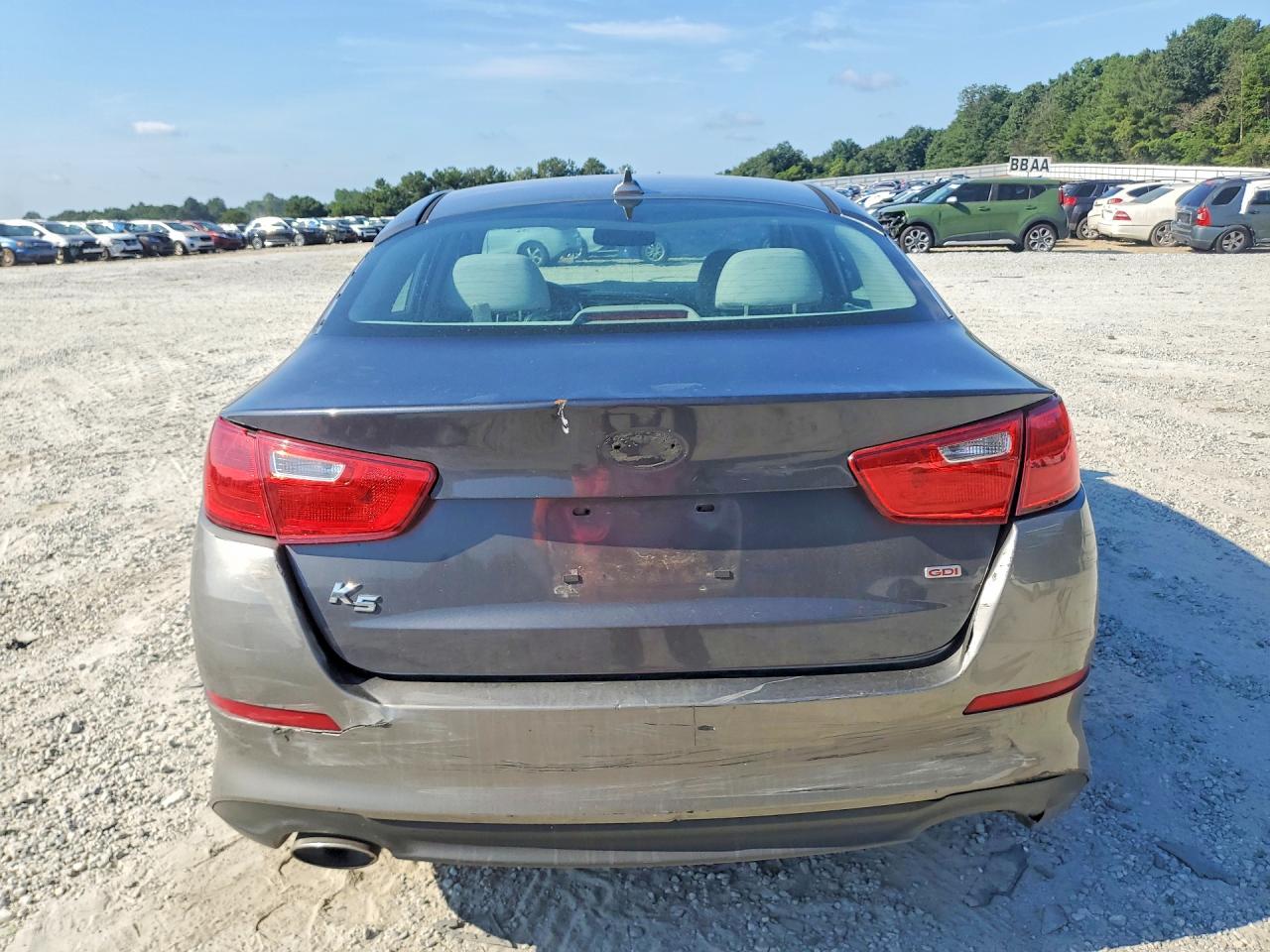 2015 Kia Optima Lx Серый vin: 5XXGM4A78FG458575