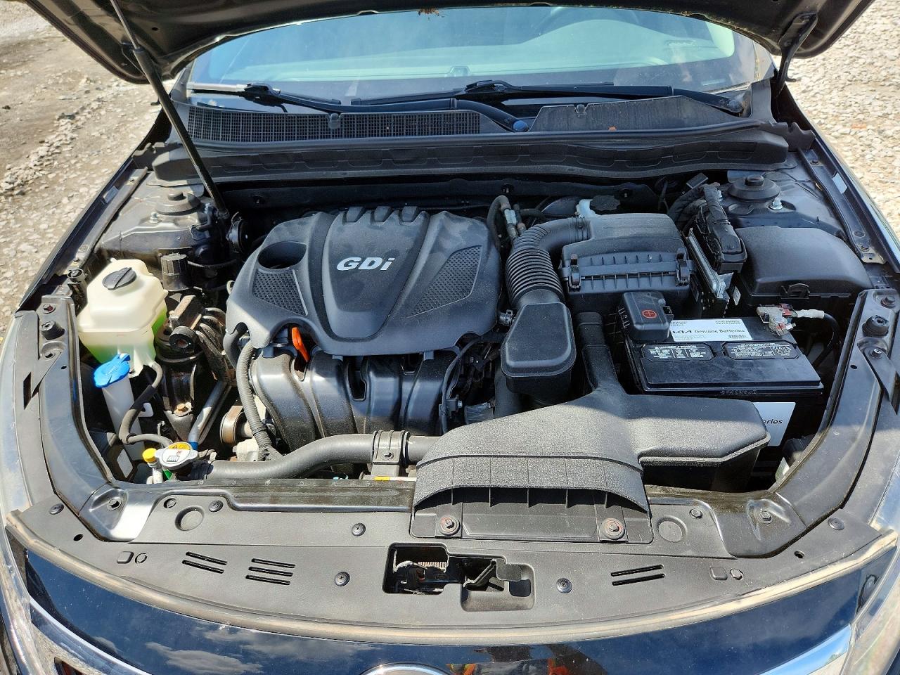 2013 Kia Optima Lx Black vin: 5XXGM4A79DG123841