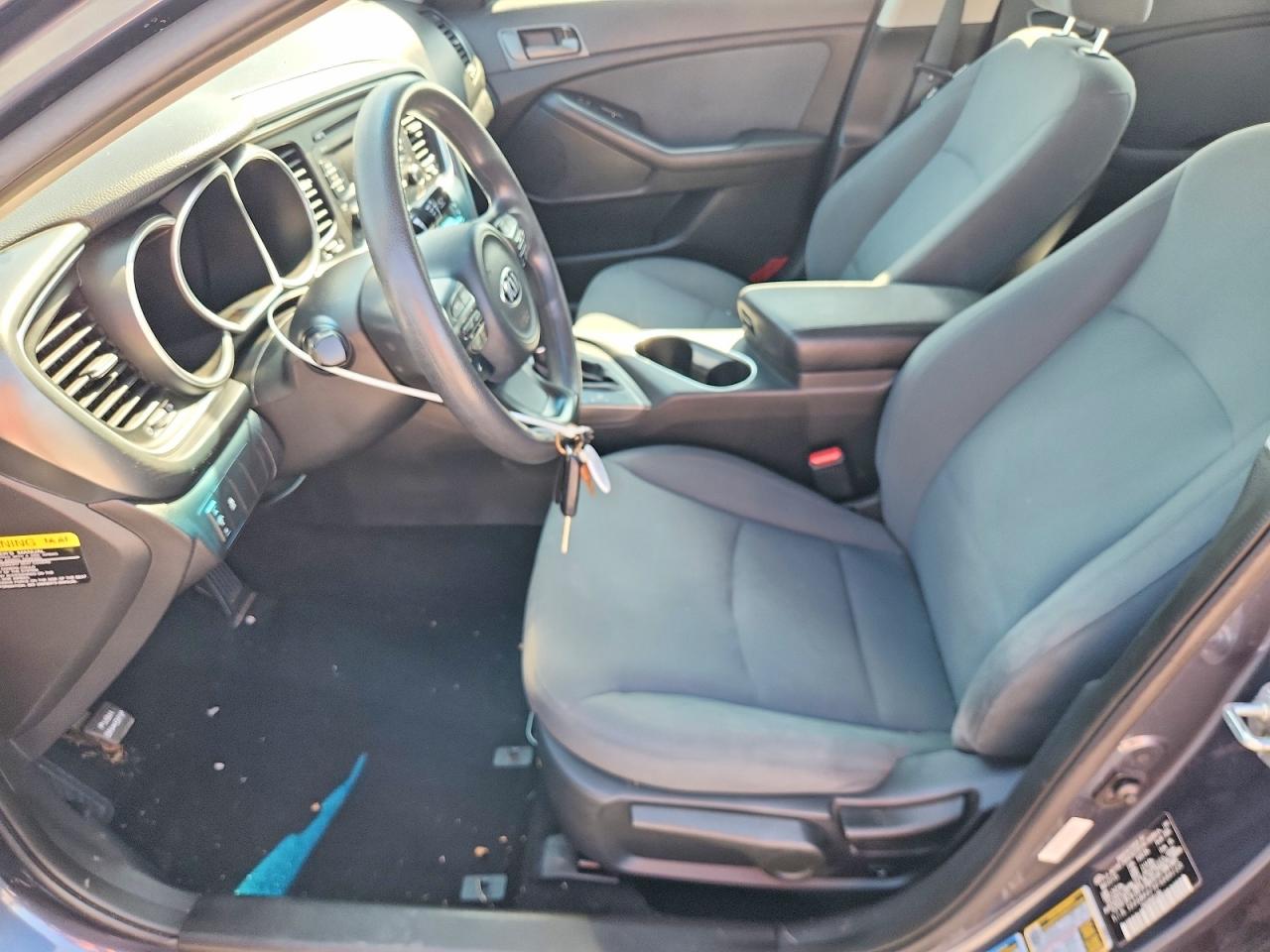 2015 Kia Optima Lx Blue vin: 5XXGM4A79FG484120
