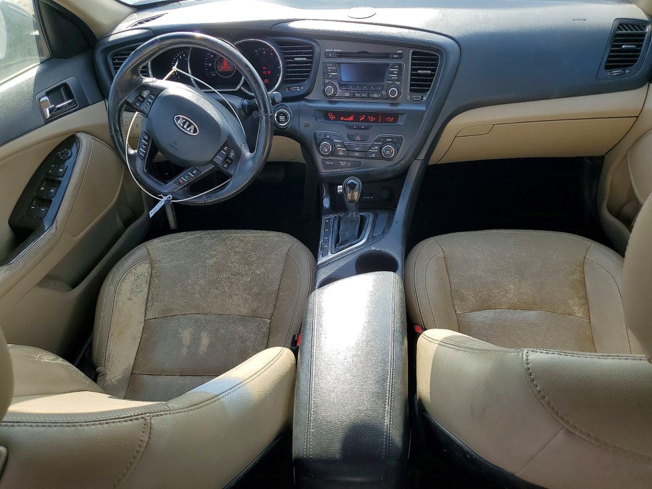 2012 Kia Optima Ex Silver vin: 5XXGN4A62CG077644