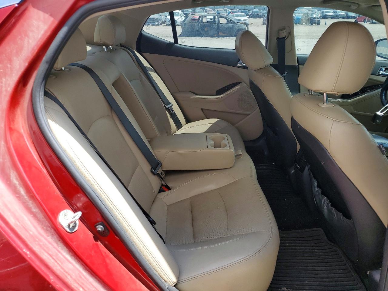 2012 Kia Optima Ex Red vin: 5XXGN4A66CG073709