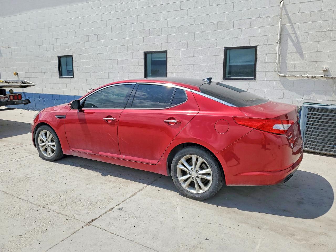 2012 Kia Optima Ex Red vin: 5XXGN4A66CG073709