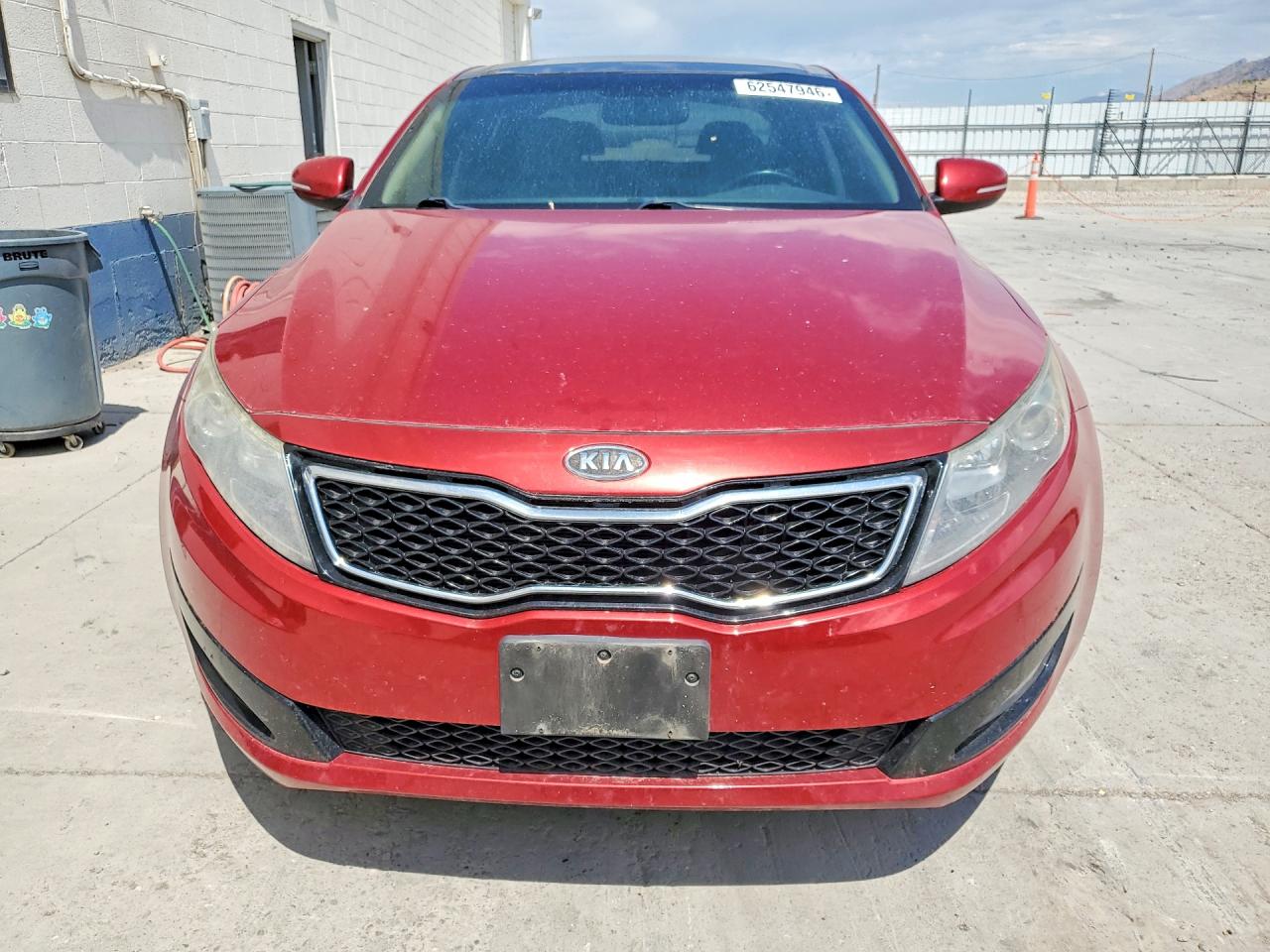 2012 Kia Optima Ex Red vin: 5XXGN4A66CG073709
