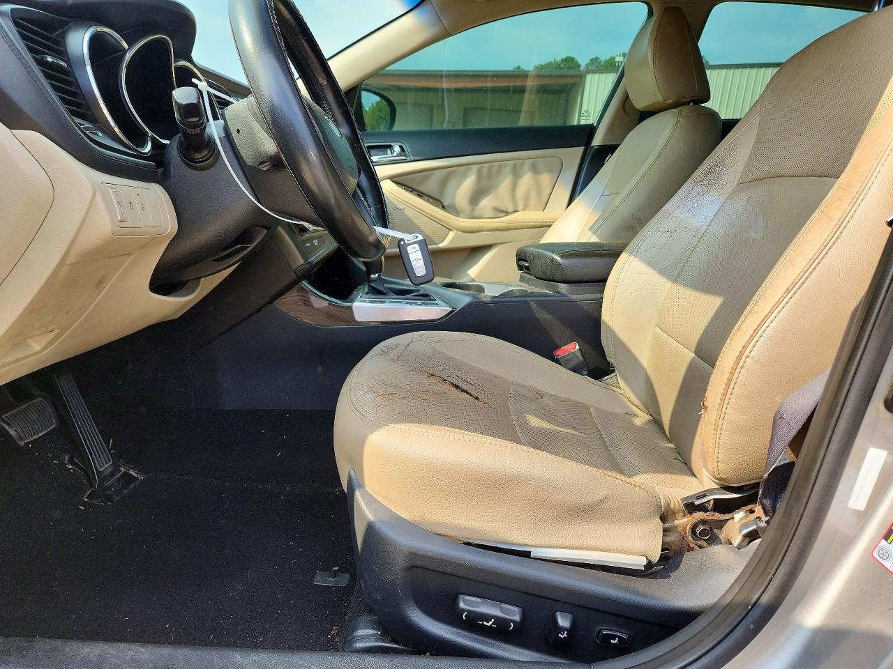 2012 Kia Optima Ex Silver vin: 5XXGN4A67CG065635