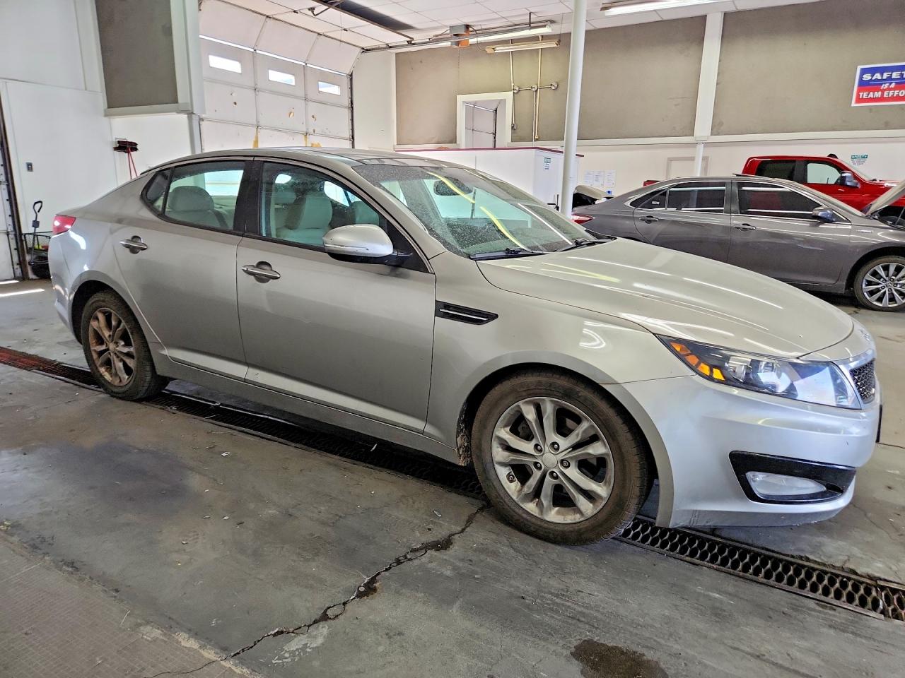 2013 Kia Optima Ex Silver vin: 5XXGN4A70DG155462