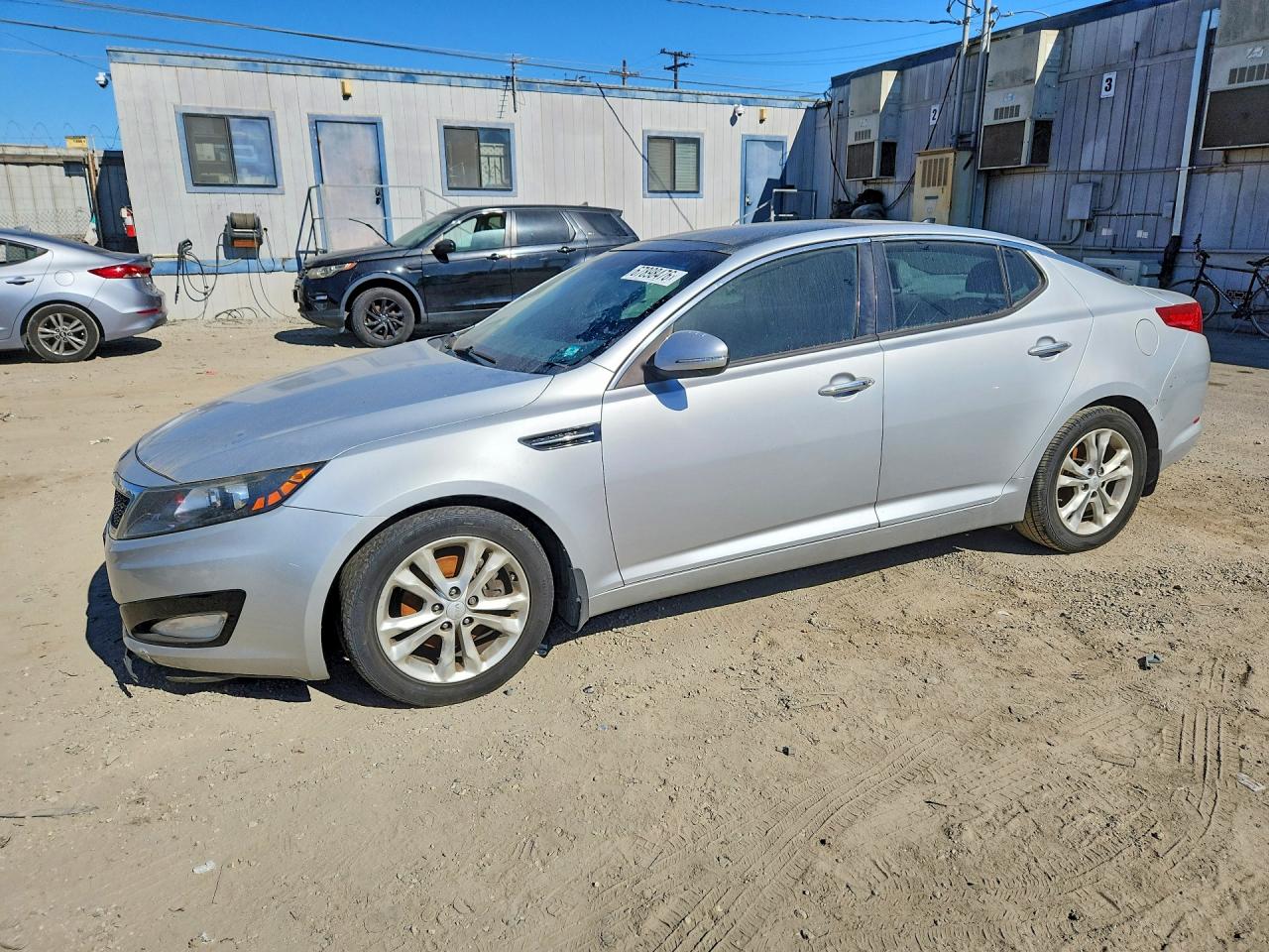 2013 Kia Optima Ex Silver vin: 5XXGN4A70DG201114