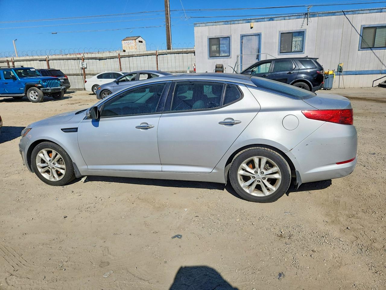 2013 Kia Optima Ex Silver vin: 5XXGN4A70DG201114