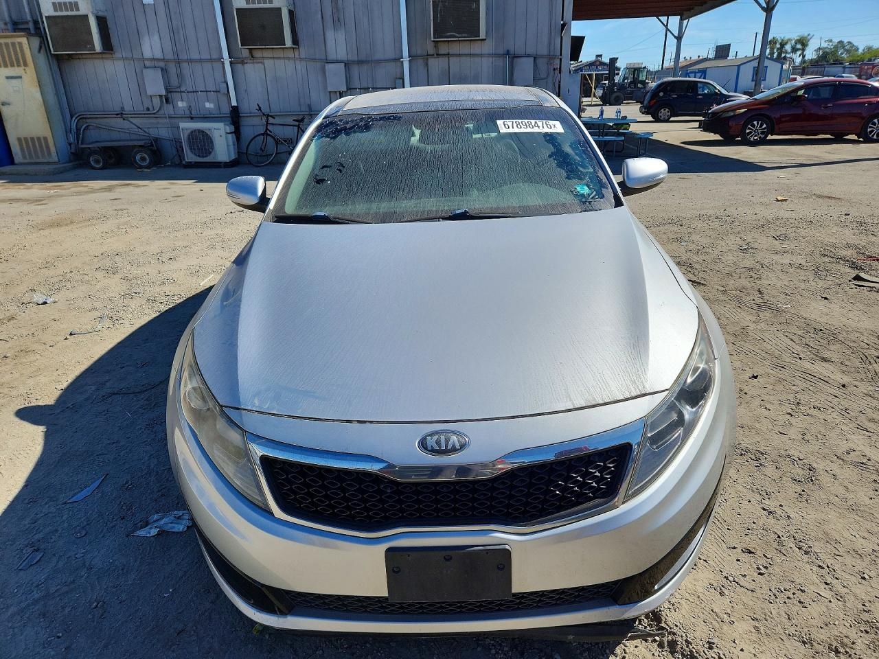 2013 Kia Optima Ex Silver vin: 5XXGN4A70DG201114