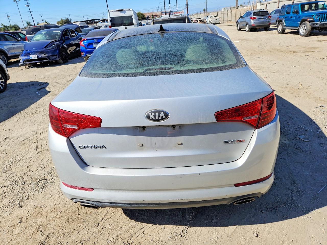2013 Kia Optima Ex Silver vin: 5XXGN4A70DG201114