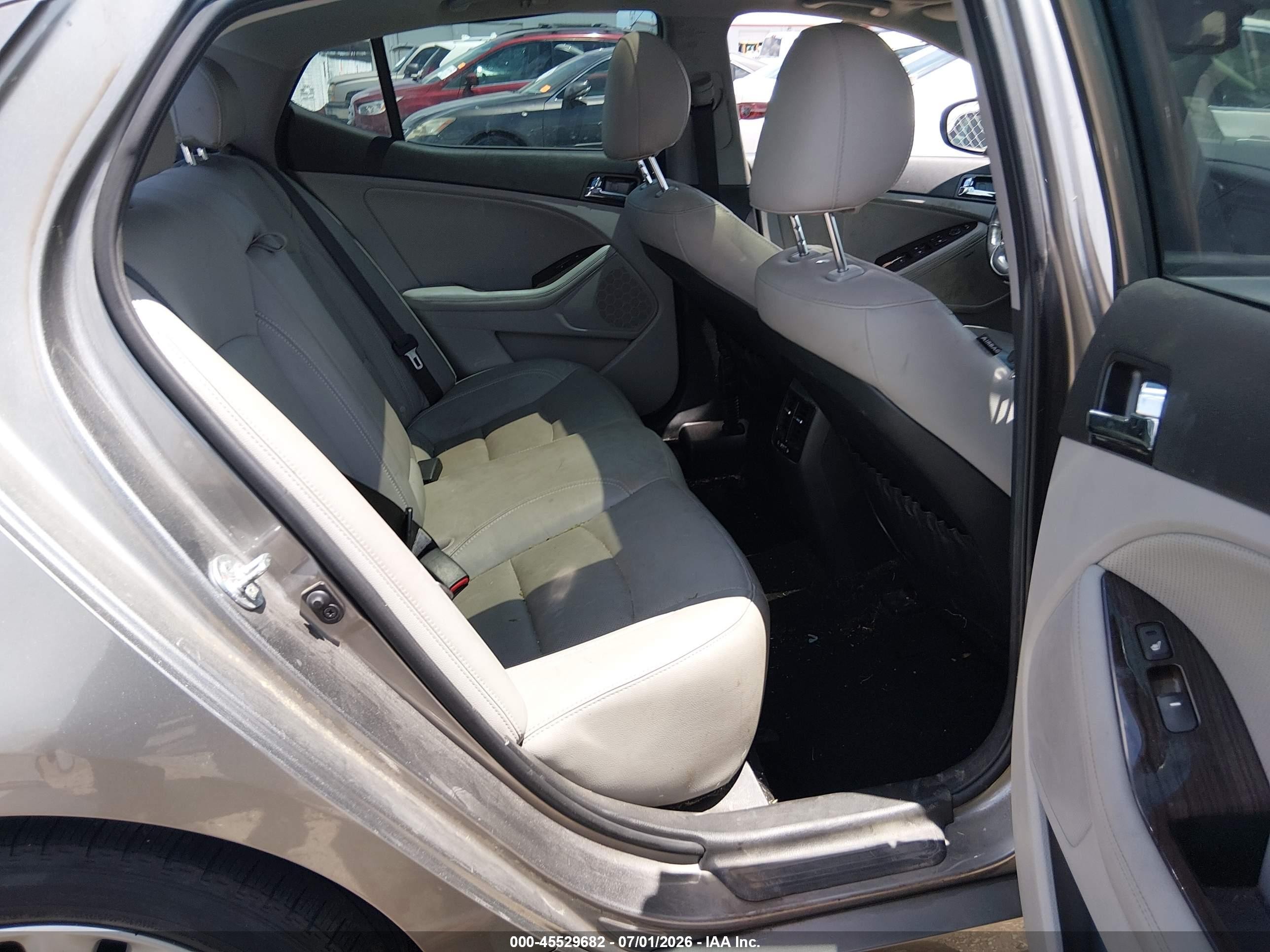 2013 Kia Optima Ex Серый vin: 5XXGN4A70DG207754