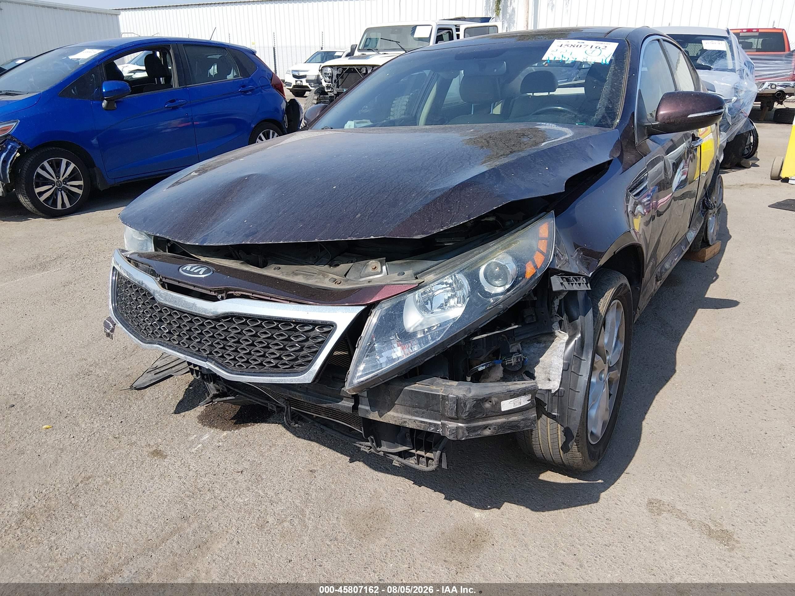 2013 Kia Optima Ex Maroon vin: 5XXGN4A70DG217622