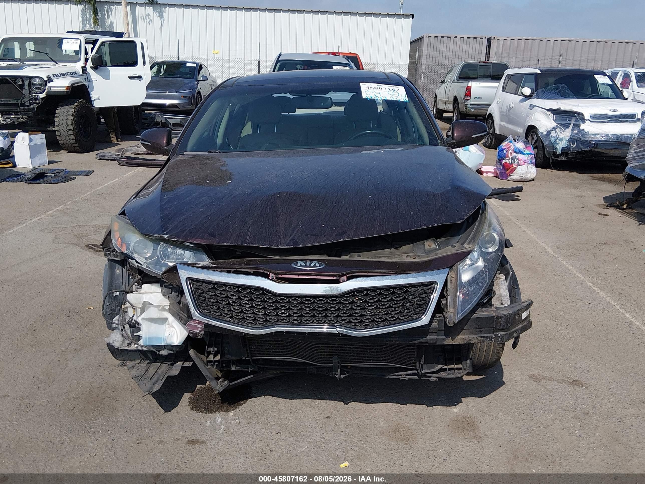2013 Kia Optima Ex Maroon vin: 5XXGN4A70DG217622