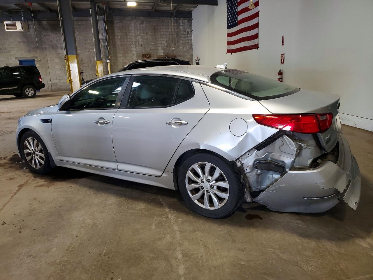 2015 Kia Optima Ex Серебряный vin: 5XXGN4A70FG356782