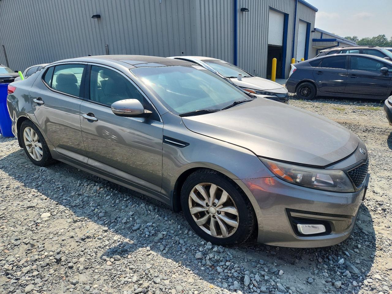 2015 Kia Optima Ex Gray vin: 5XXGN4A70FG361822