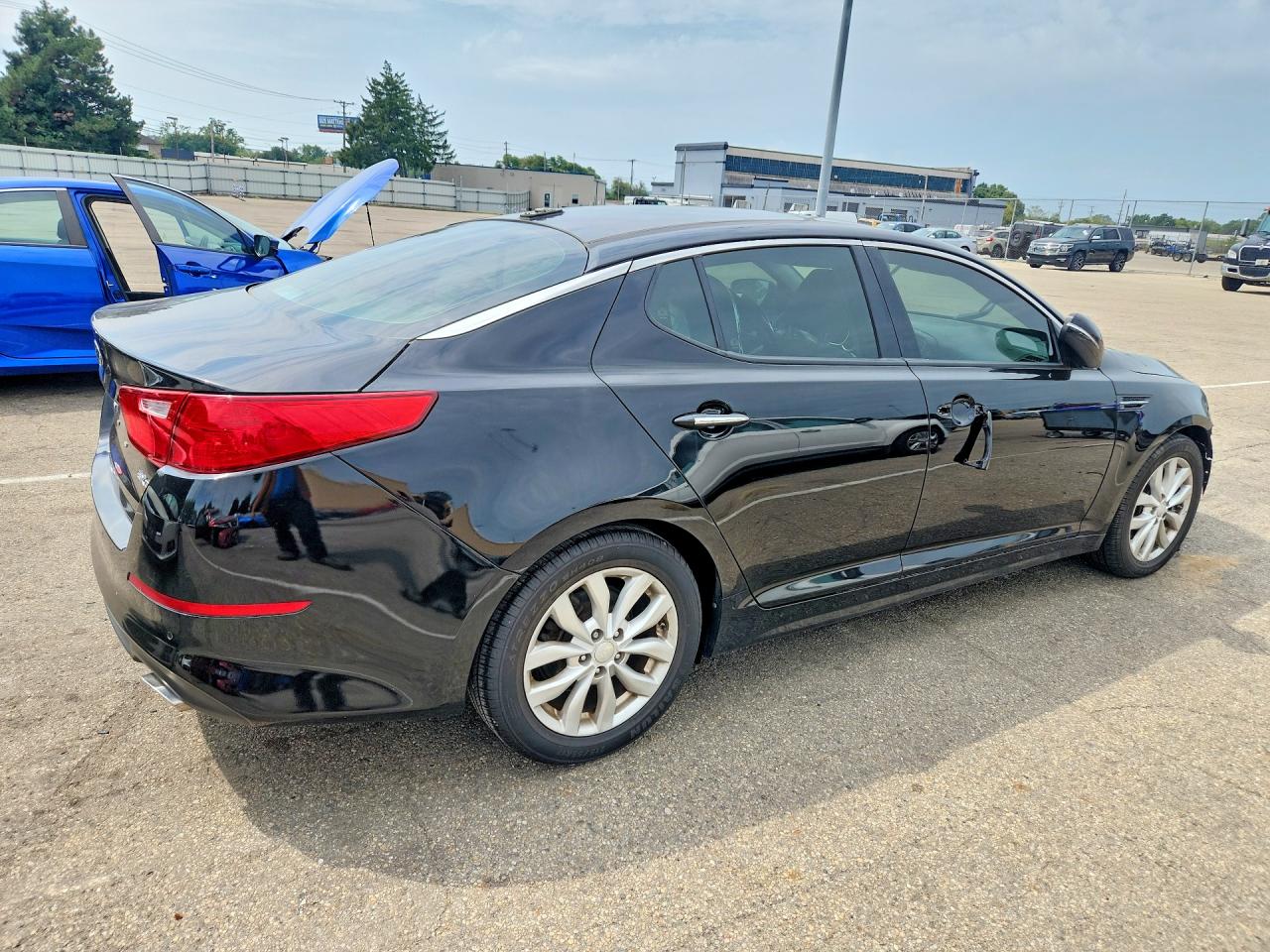 2015 Kia Optima Ex Black vin: 5XXGN4A70FG374683