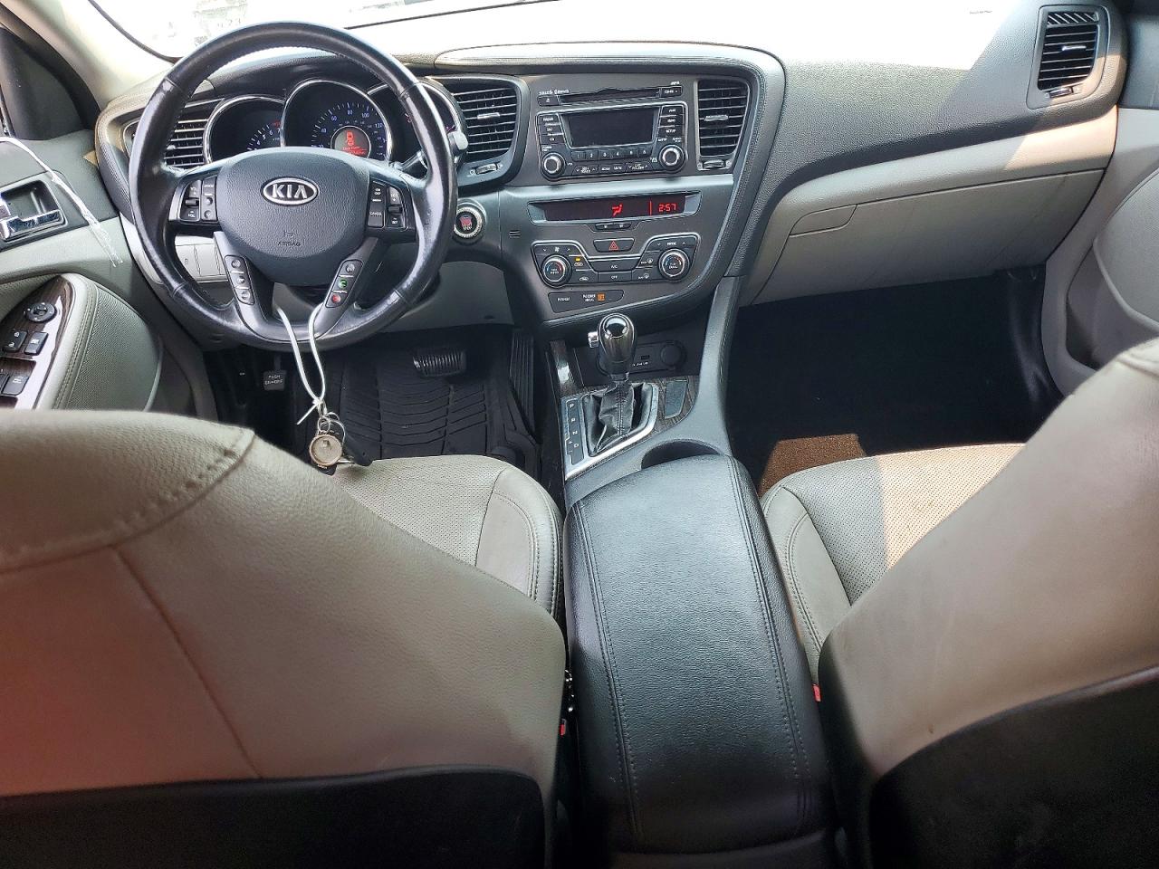 2012 Kia Optima Ex Silver vin: 5XXGN4A71CG073402