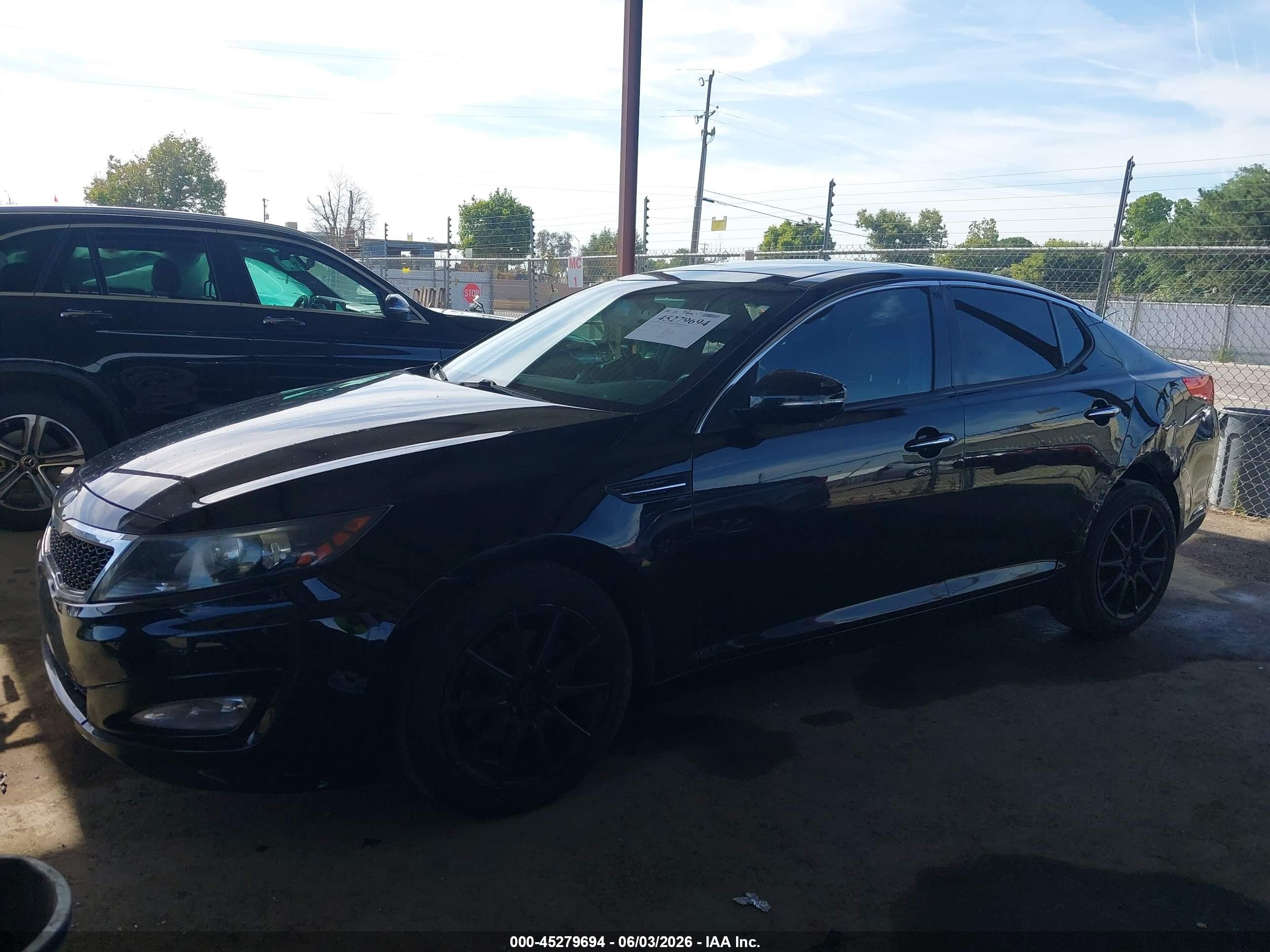 2013 Kia Optima Ex Черный vin: 5XXGN4A71DG107369
