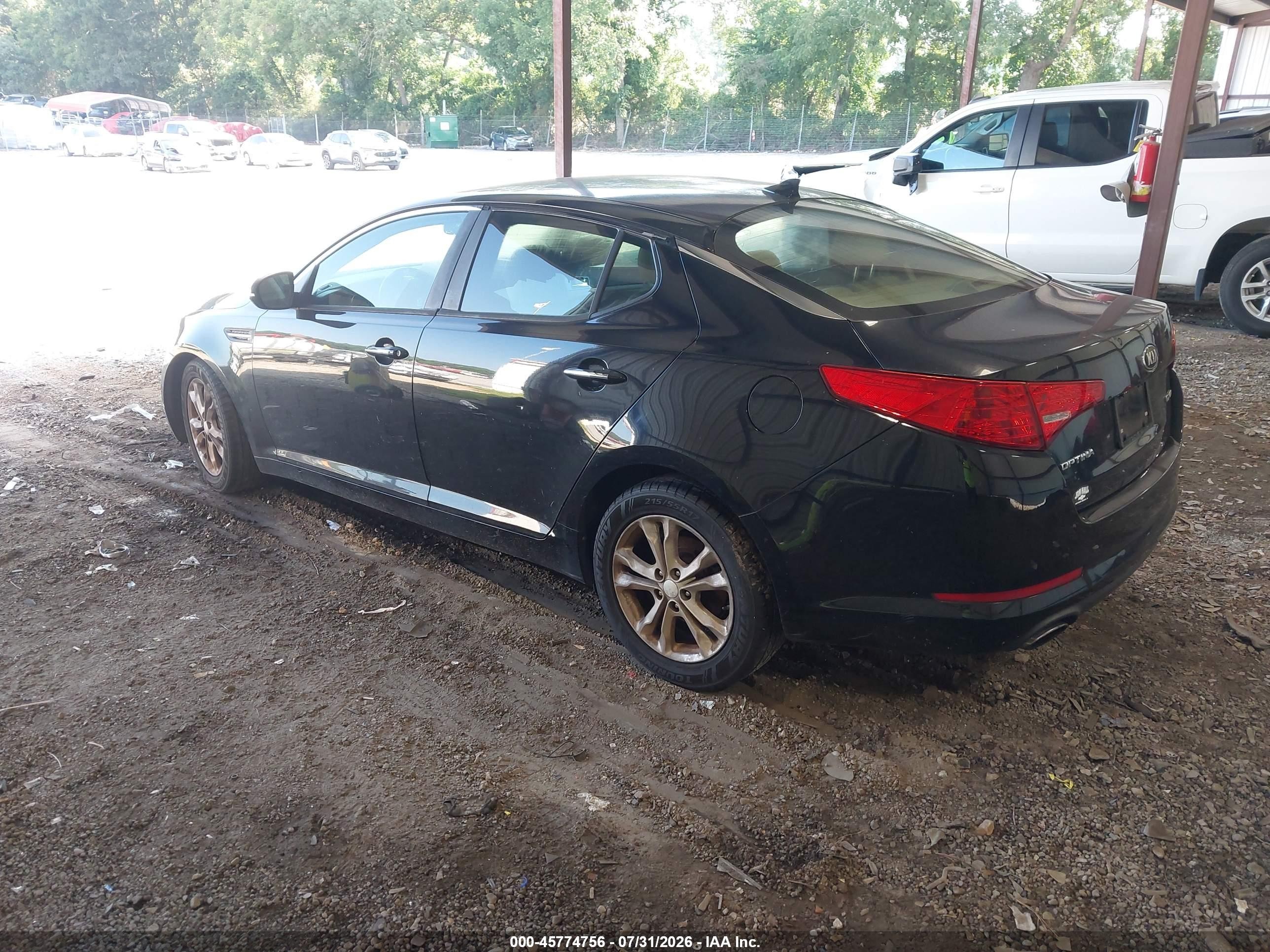 2013 Kia Optima Ex Black vin: 5XXGN4A71DG127993