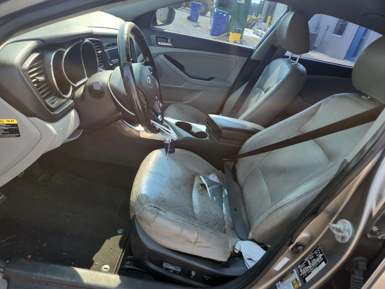 2013 Kia Optima Gray vin: 5XXGN4A71DG158208