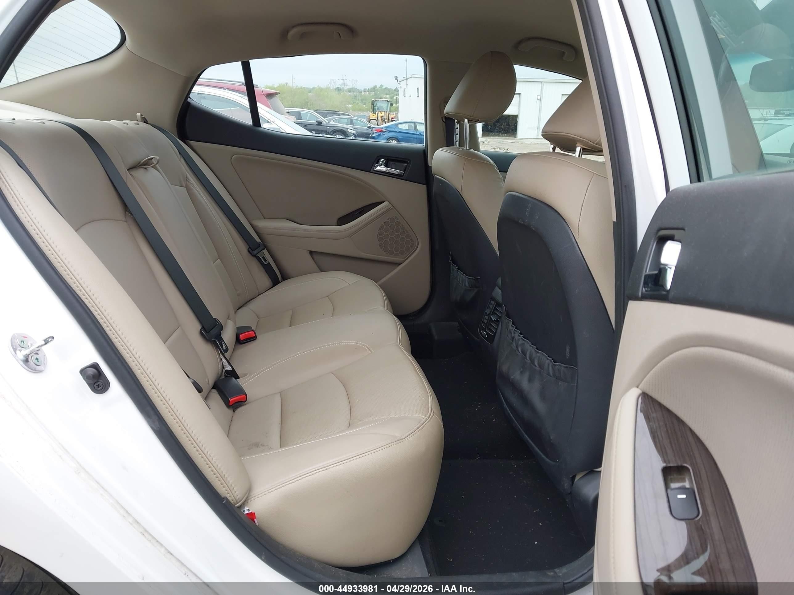 2013 Kia Optima Ex Белый vin: 5XXGN4A71DG174263