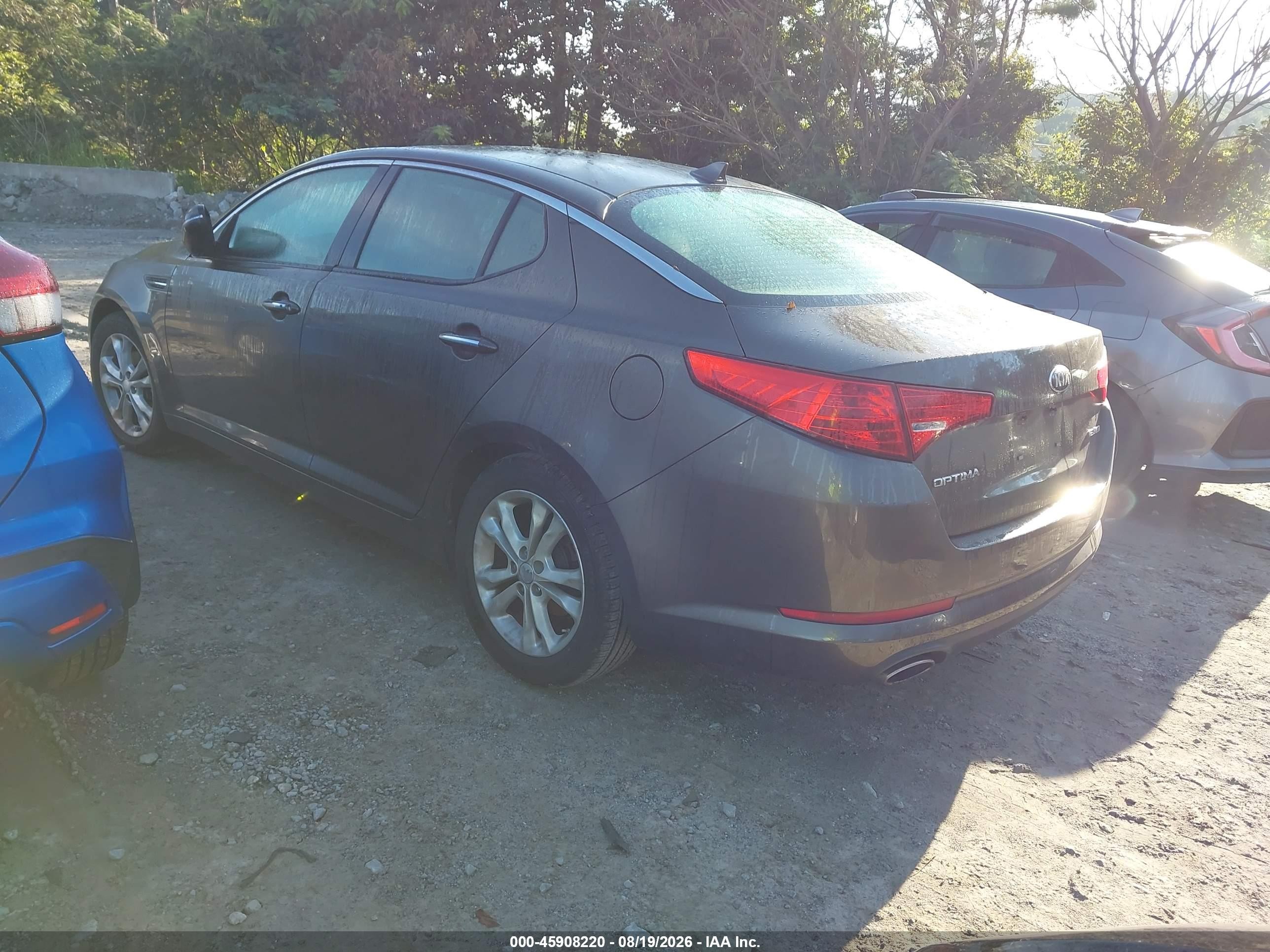 2013 Kia Optima Ex Серый vin: 5XXGN4A71DG234445