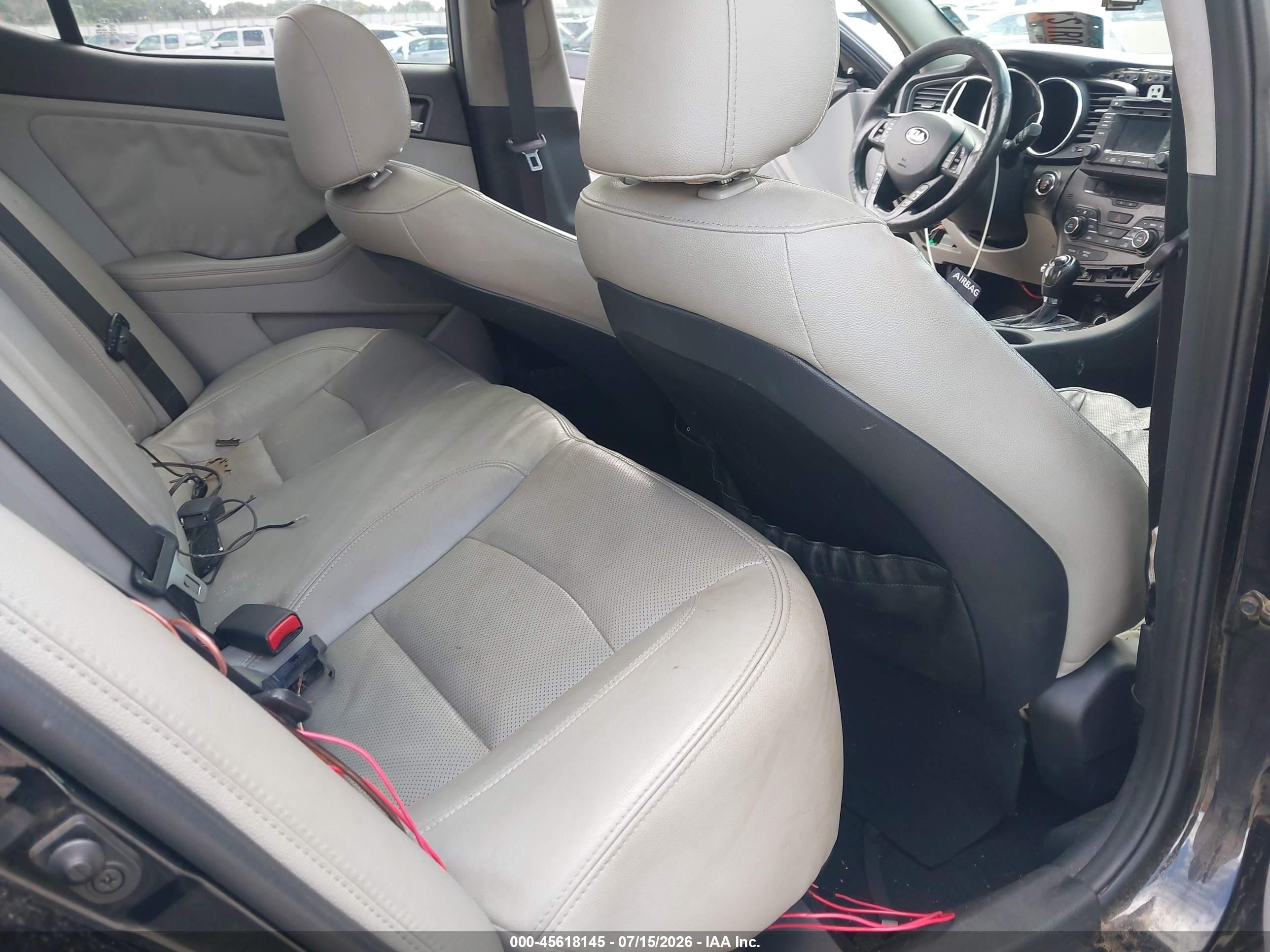 2013 Kia Optima Ex Black vin: 5XXGN4A71DG247552