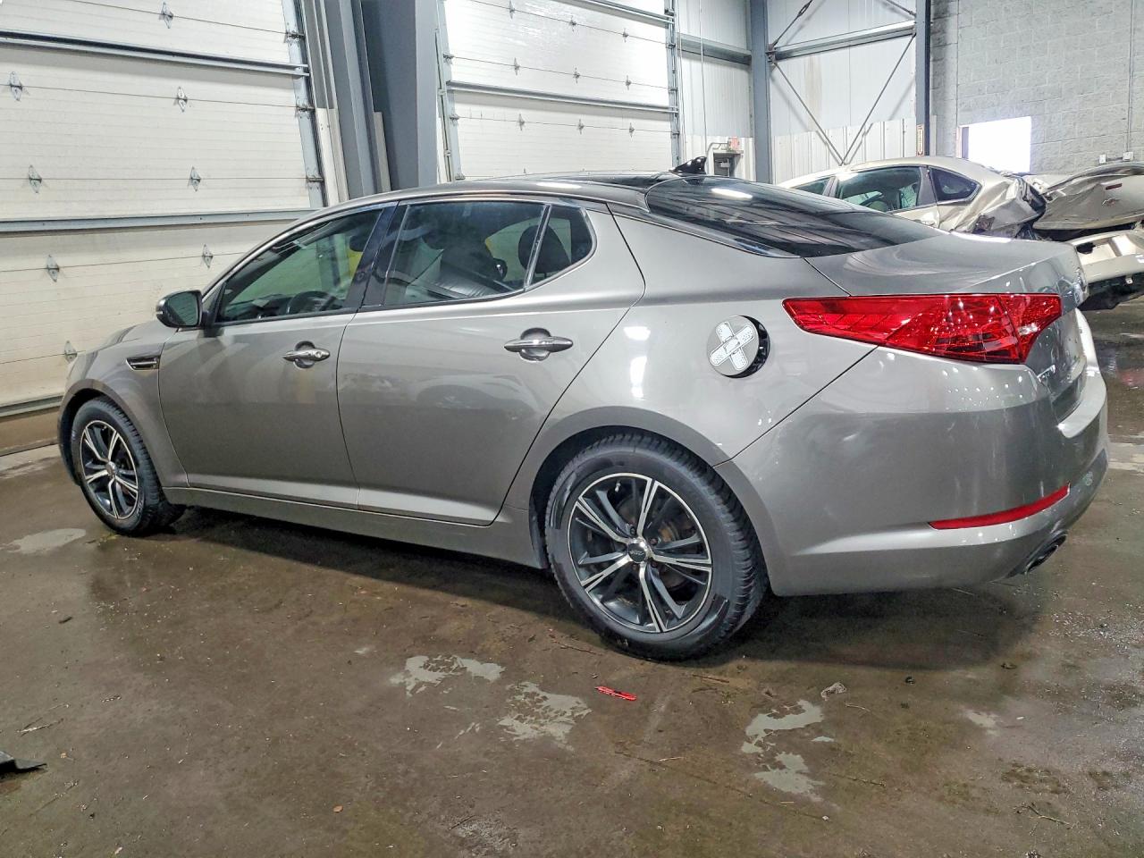 2013 Kia Optima Ex Серый vin: 5XXGN4A71DG248491