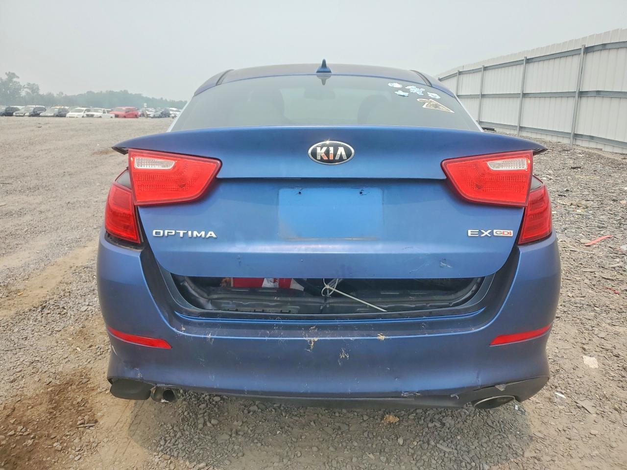 2015 Kia Optima Ex Blue vin: 5XXGN4A71FG484643