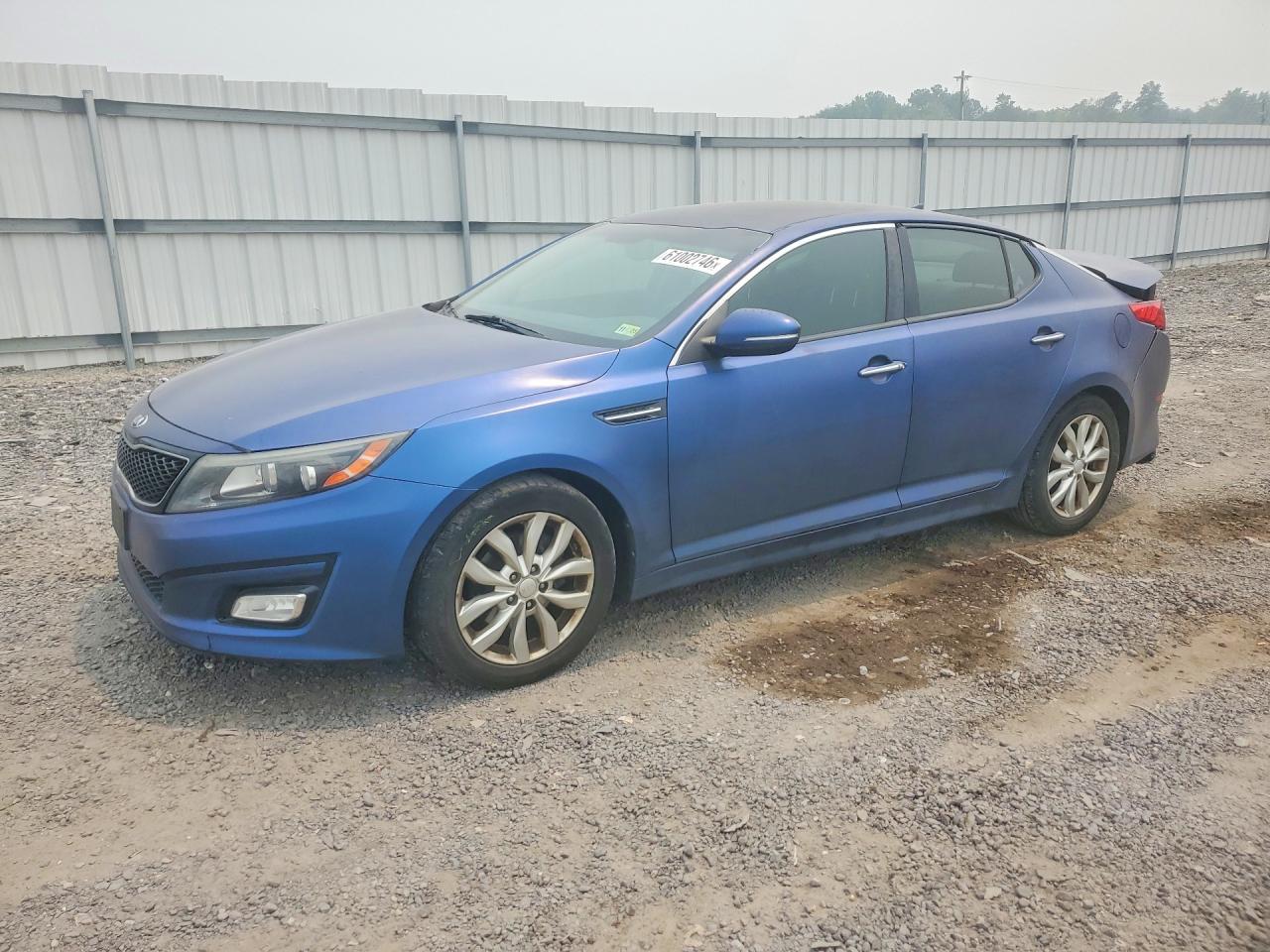 2015 Kia Optima Ex Blue vin: 5XXGN4A71FG484643