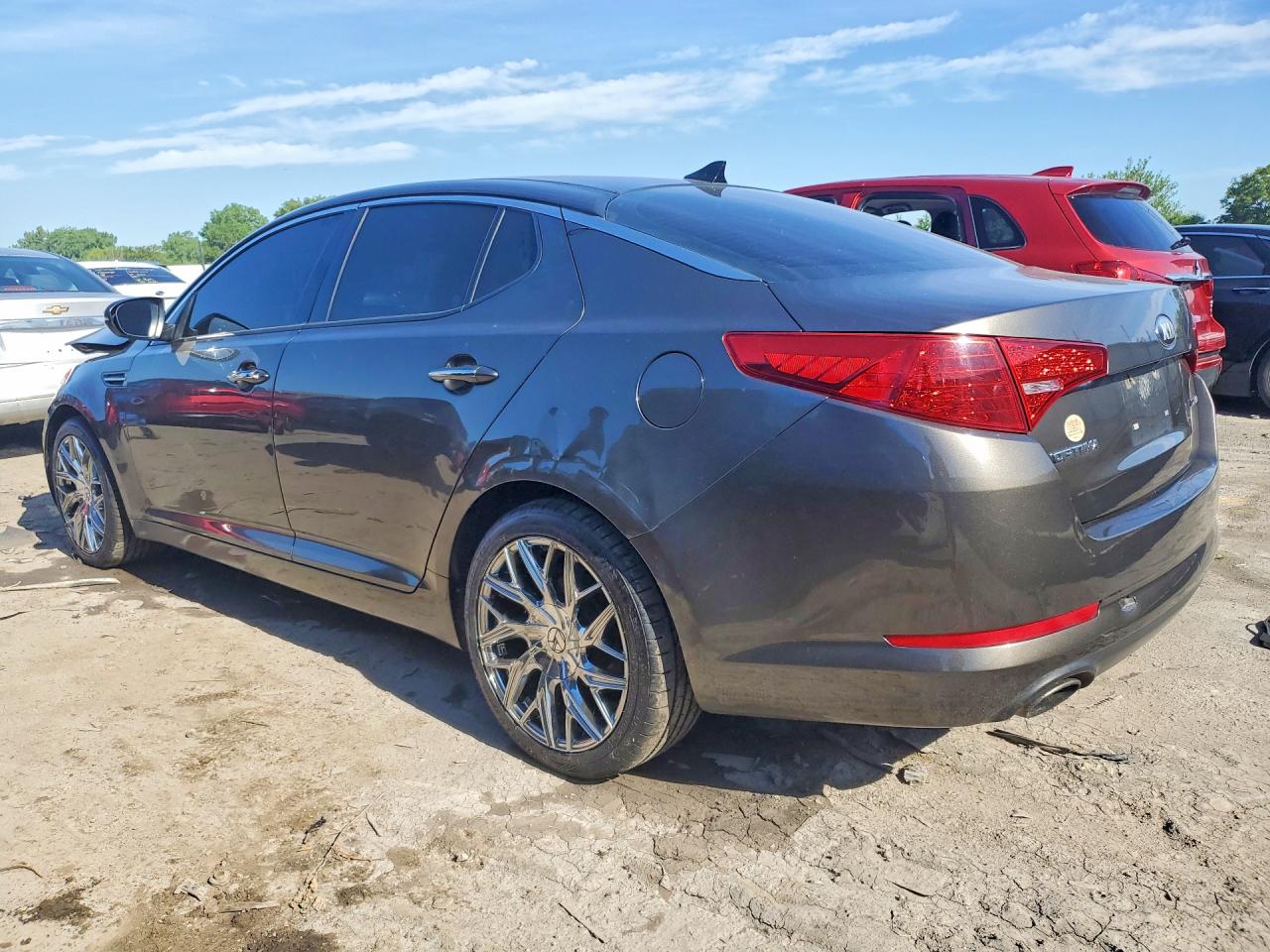 2013 Kia Optima Ex Gray vin: 5XXGN4A72DG155740