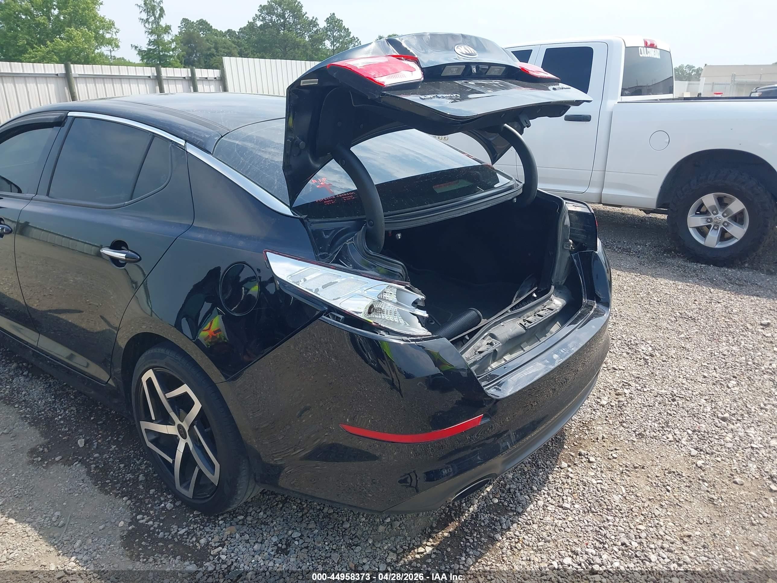 2015 Kia Optima Ex Black vin: 5XXGN4A72FG360705