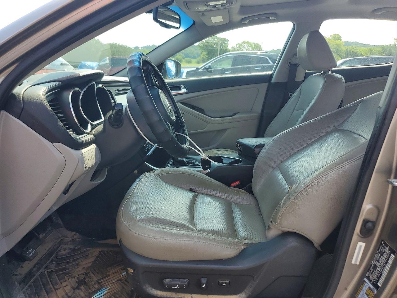 2015 Kia Optima Ex Серый vin: 5XXGN4A72FG363698