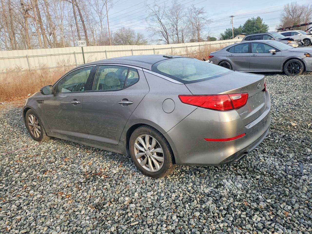 2015 Kia Optima Ex Gray vin: 5XXGN4A72FG517424