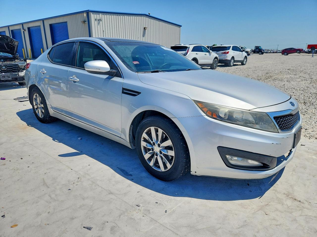 2012 Kia Optima Ex Silver vin: 5XXGN4A73CG040255