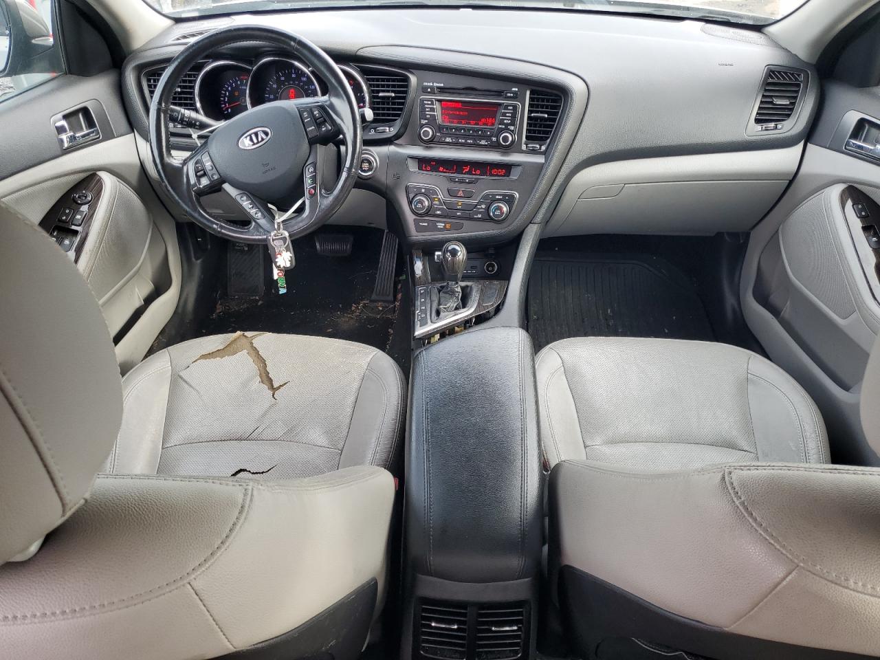 2012 Kia Optima Ex Серый vin: 5XXGN4A74CG026770