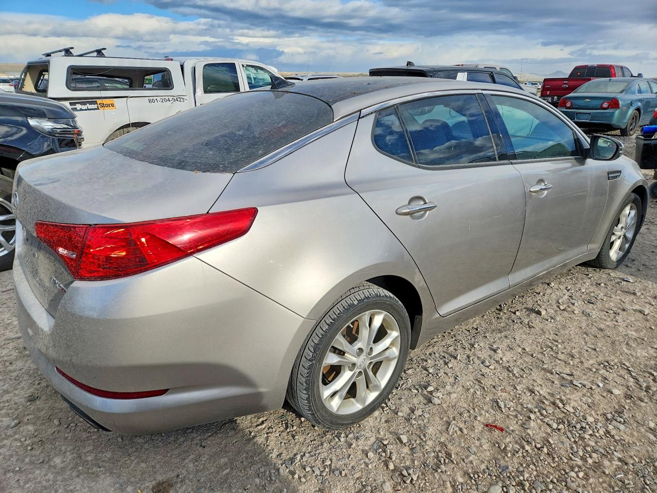 2012 Kia Optima Ex Желто-коричневый vin: 5XXGN4A74CG087794