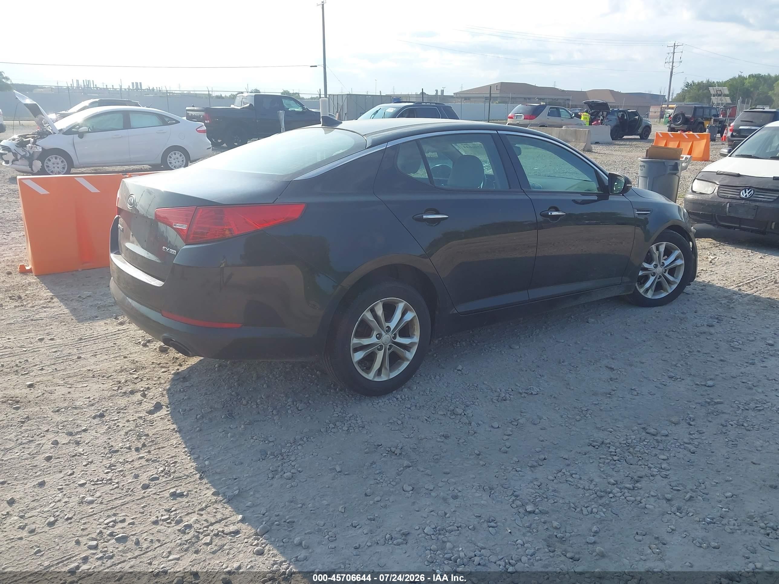 2012 Kia Optima Ex Black vin: 5XXGN4A74CG090016