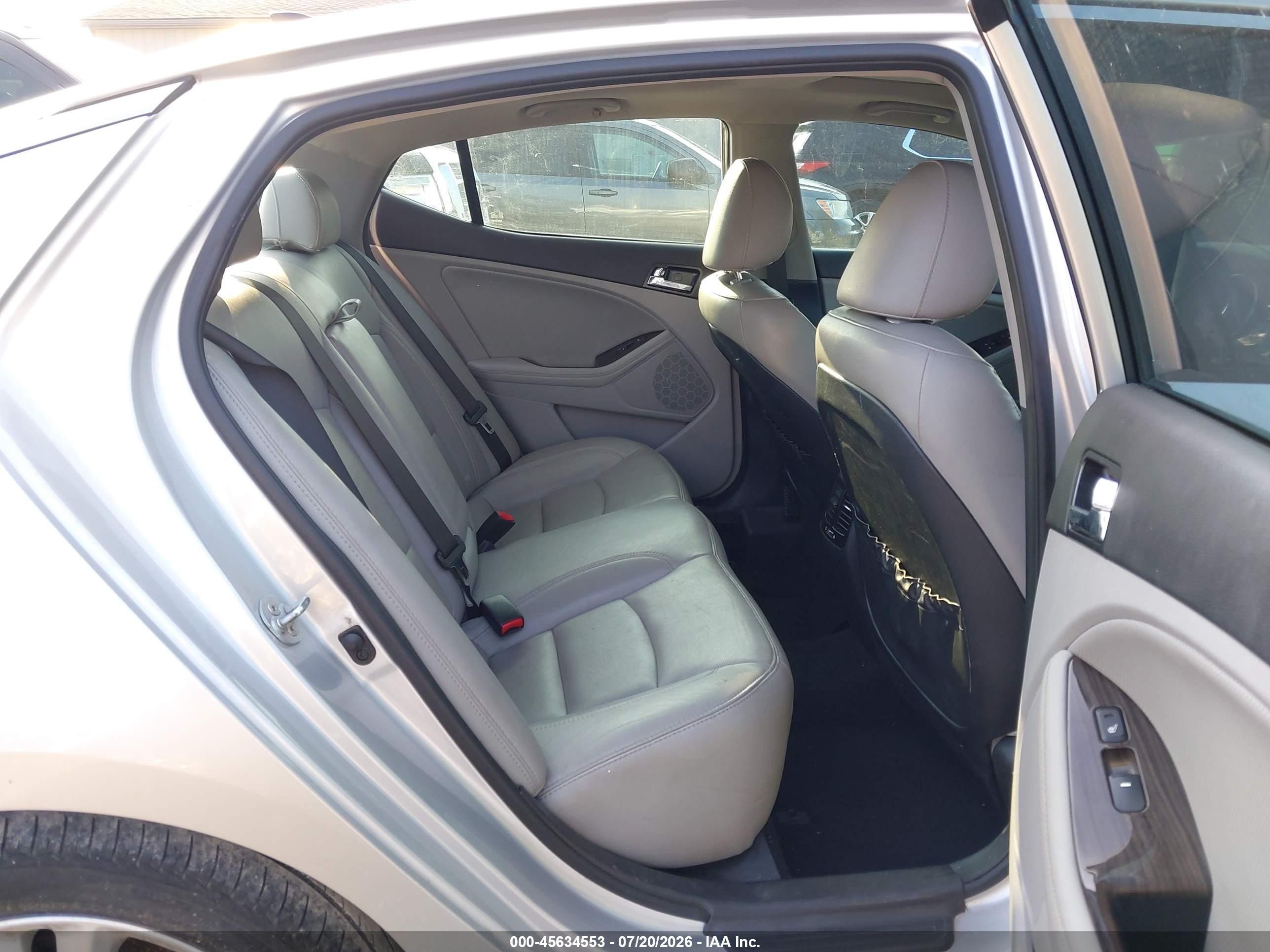 2013 Kia Optima Ex Silver vin: 5XXGN4A74DG192532