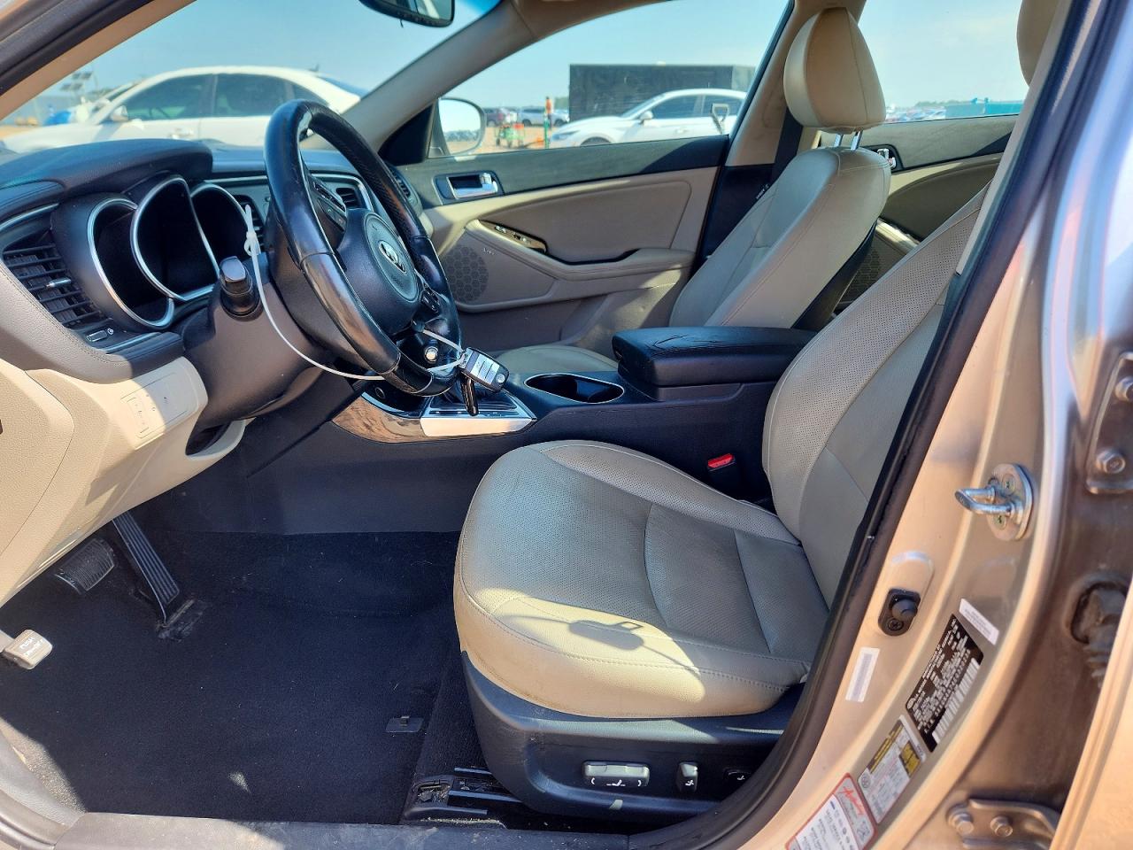 2014 Kia Optima Ex Silver vin: 5XXGN4A74EG320236