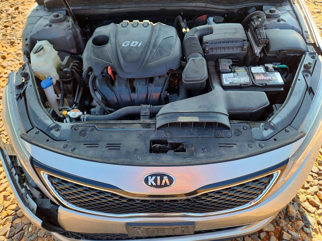 2014 Kia Optima Ex Silver vin: 5XXGN4A74EG320236