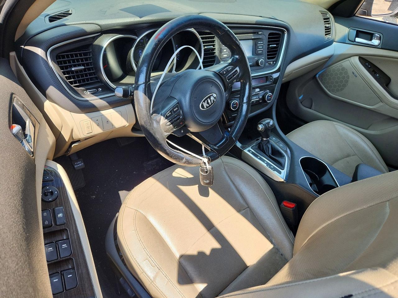2015 Kia Optima Ex Silver vin: 5XXGN4A74FG353089