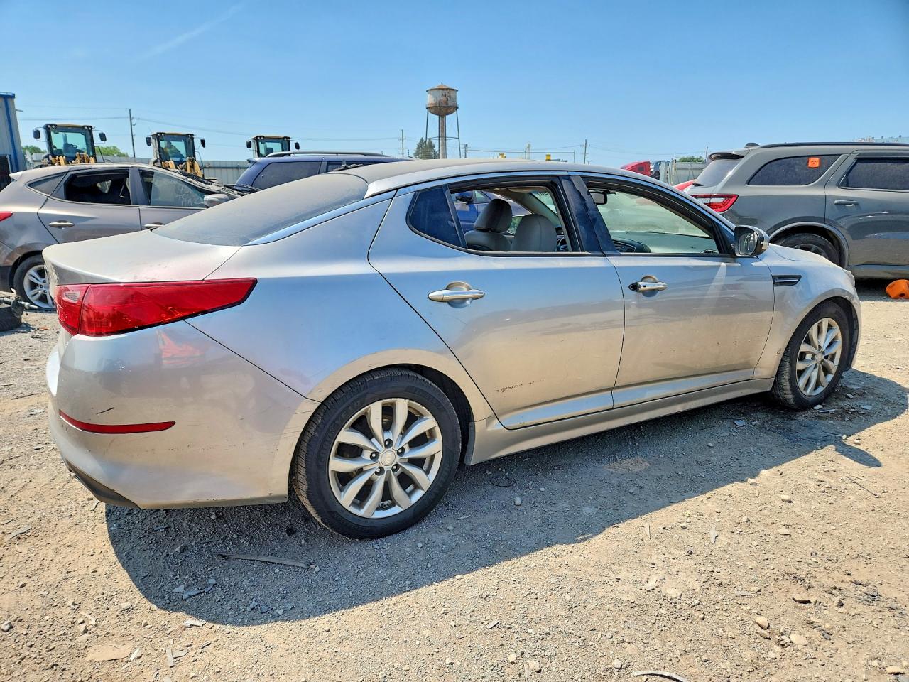 2015 Kia Optima Ex Silver vin: 5XXGN4A74FG353089