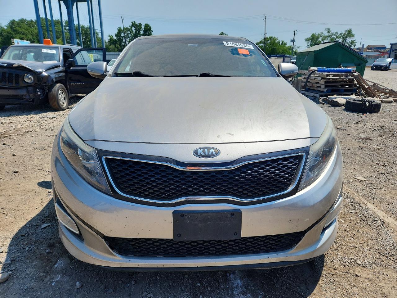 2015 Kia Optima Ex Silver vin: 5XXGN4A74FG353089