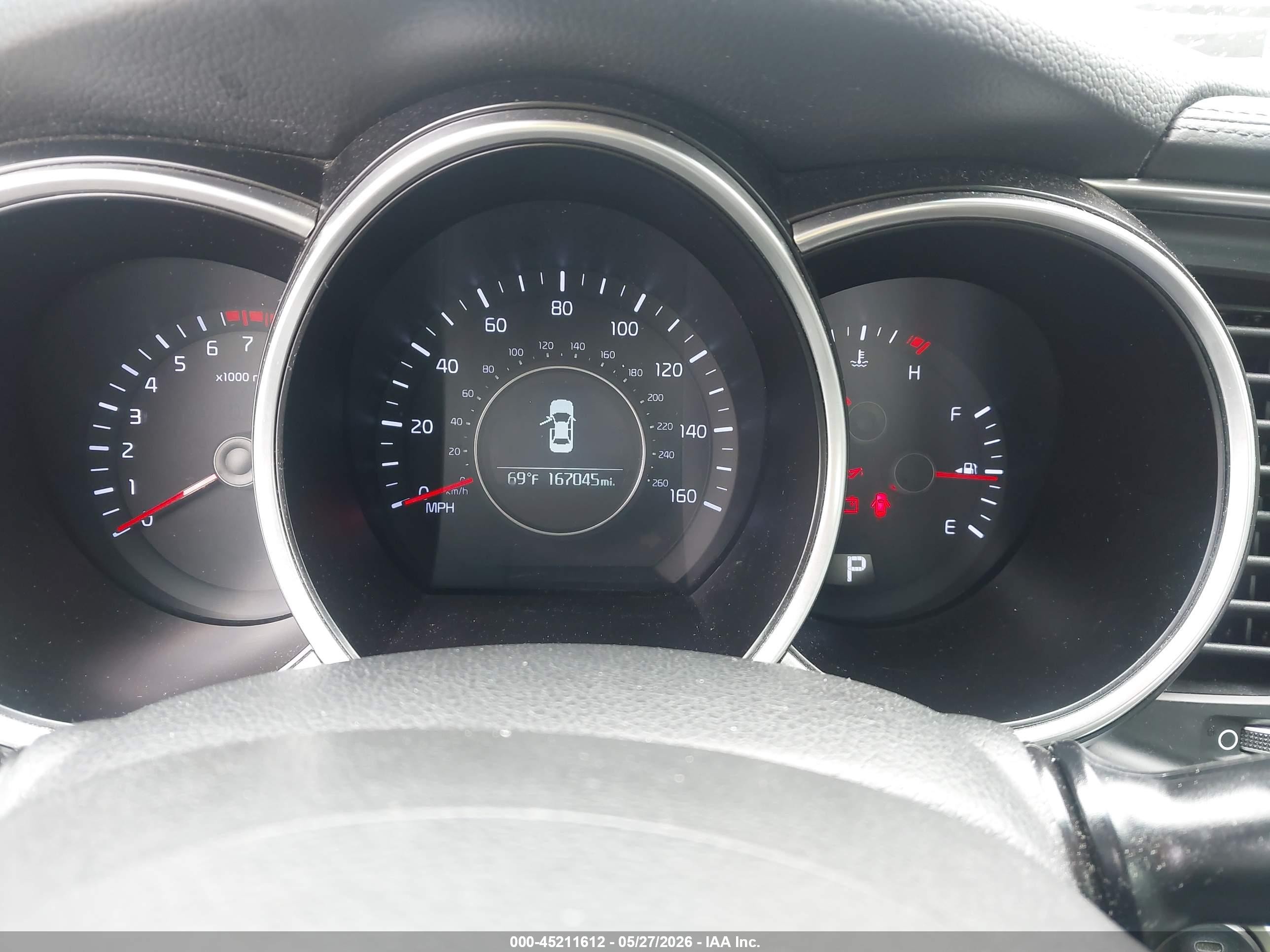 2015 Kia Optima Ex Серый vin: 5XXGN4A74FG353237
