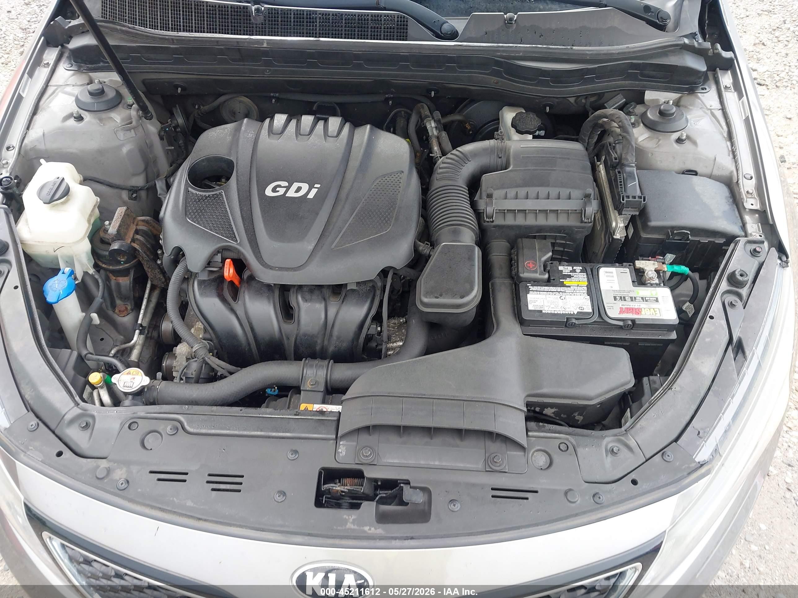 2015 Kia Optima Ex Серый vin: 5XXGN4A74FG353237