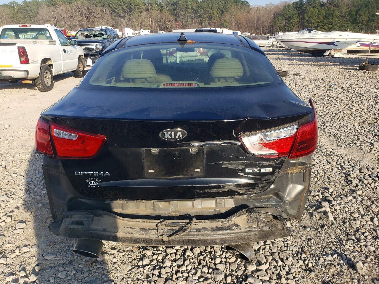 2015 Kia Optima Ex Black vin: 5XXGN4A74FG415896