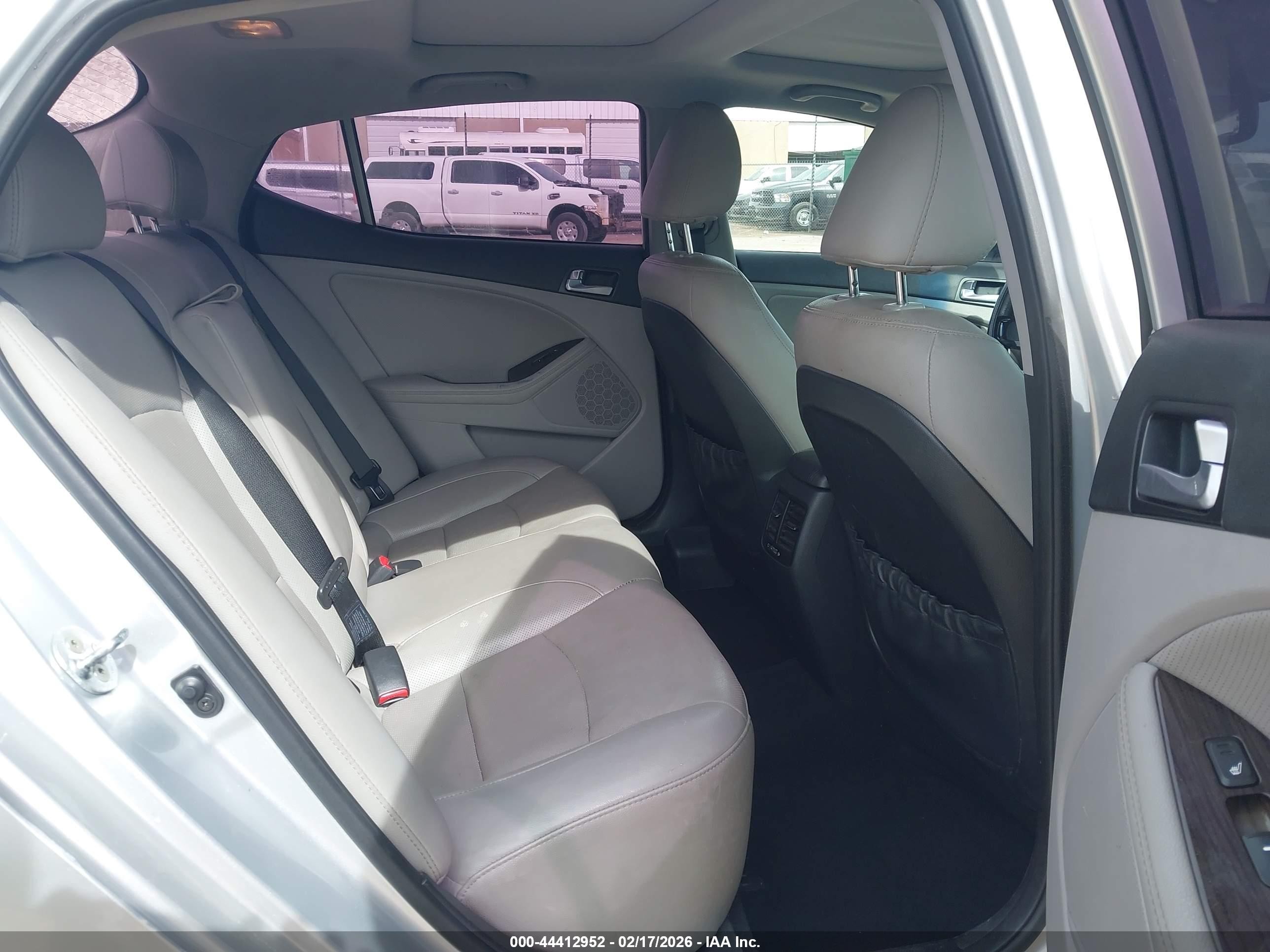 2015 Kia Optima Ex Gray vin: 5XXGN4A74FG428907